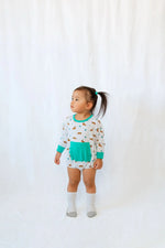 Bubble Baby Bengal | Long Sleeve Bubble Romper - 