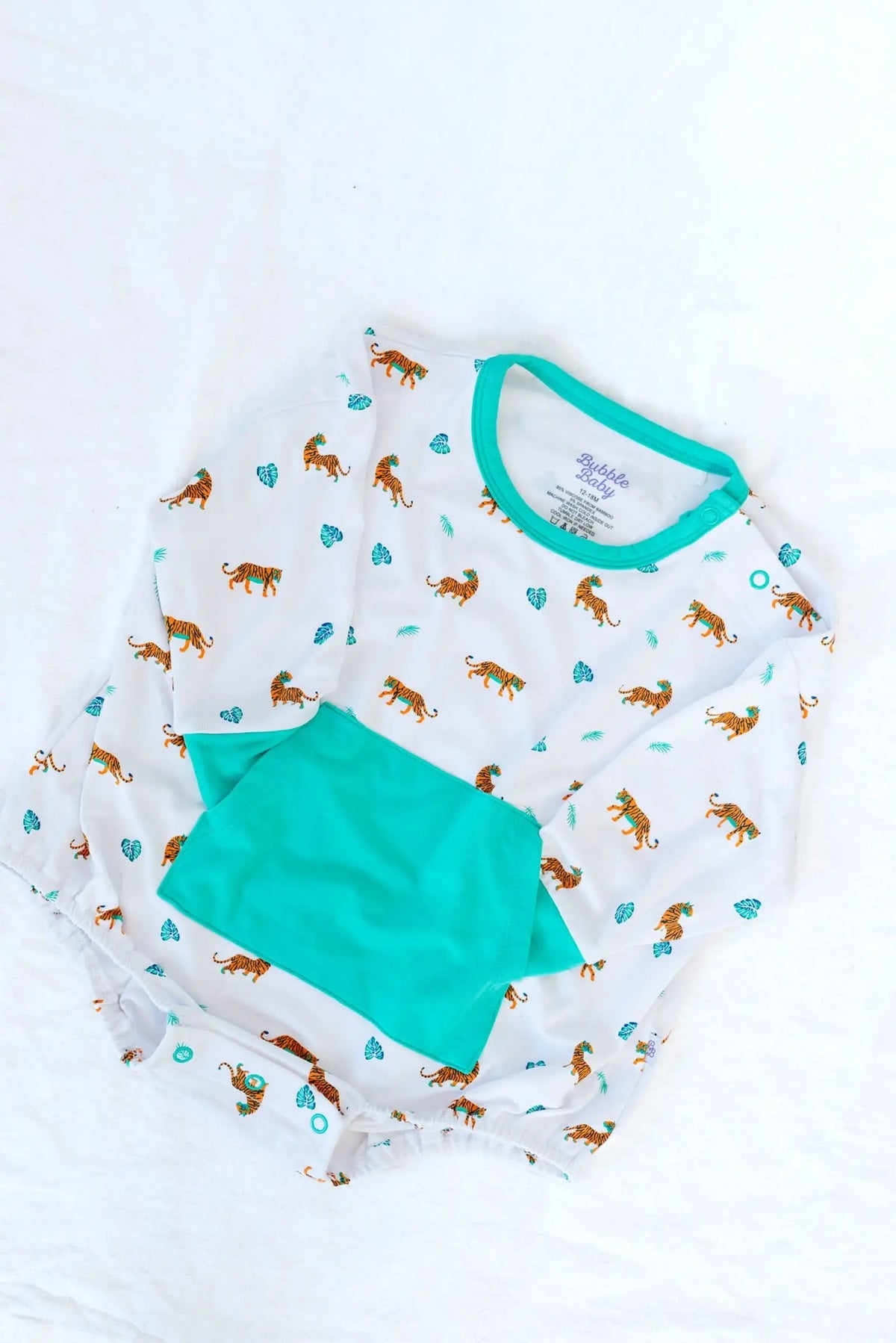 Bubble Baby Bengal | Long Sleeve Bubble Romper - 