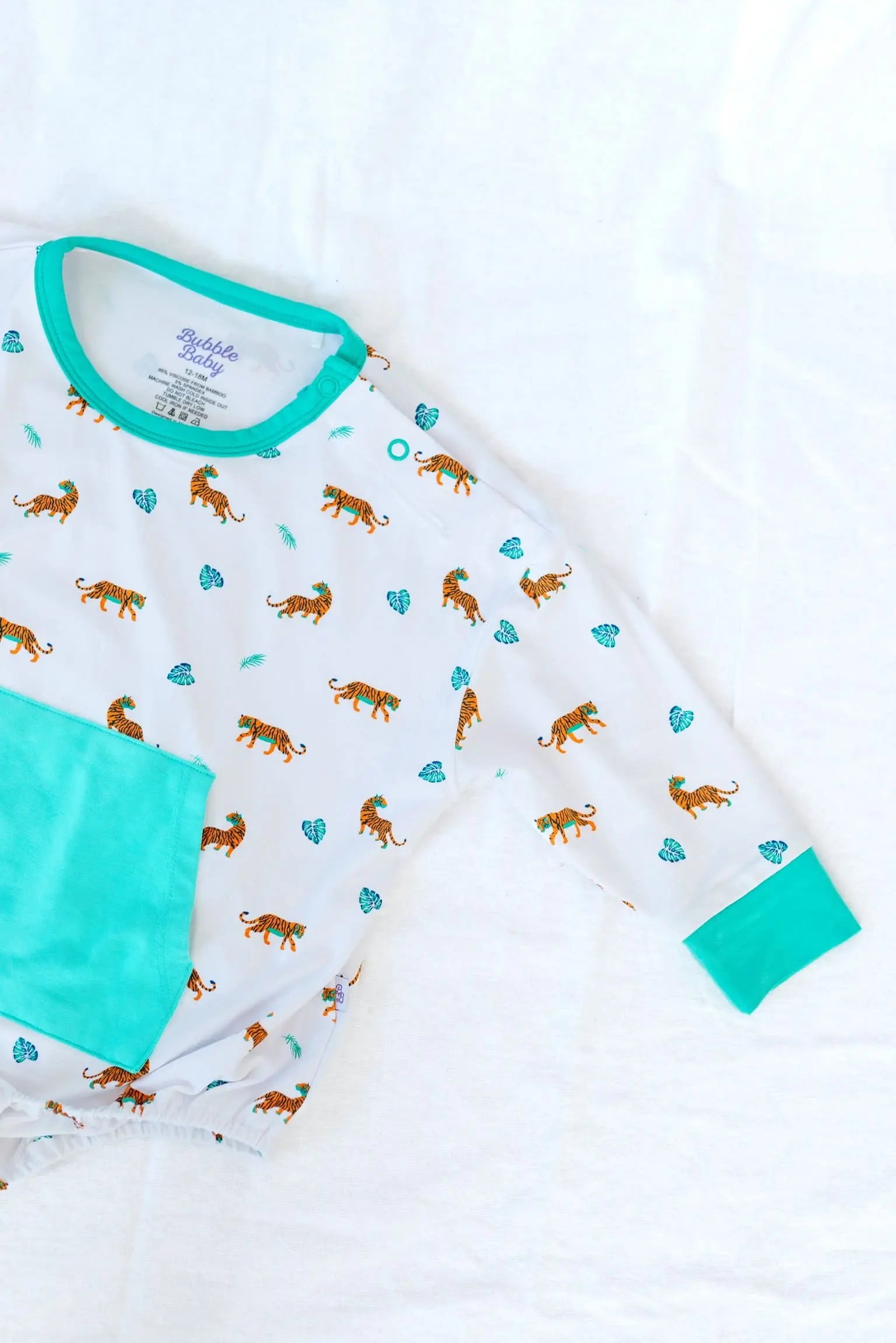 Bubble Baby Bengal | Long Sleeve Bubble Romper - 