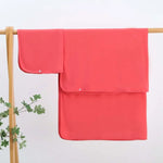 Luxie Charm Berry Red Bamboo Swaddle Blanket - Everetts Place Boutique - 
