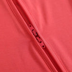 Luxie Charm Berry Red Zippered Baby Romper - Everetts Place Boutique - 