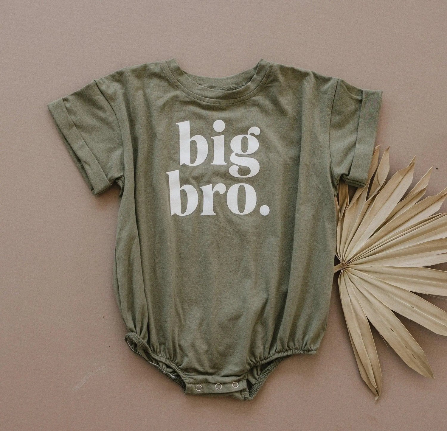 Little Joy Co. Big Bro T Shirt Romper Graphic For Little Joy Co Colors -
