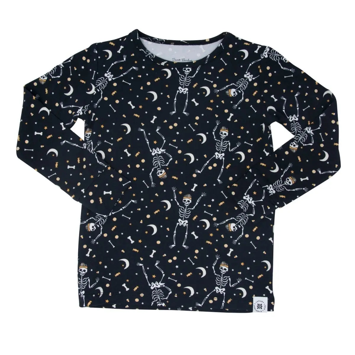 Sweet Bamboo Big Kid Pajama Bag O' Bones - 