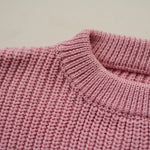 Little Joy Co. Big Sis Hand Embroidered Sweater for Girls 0 to 3 Months -