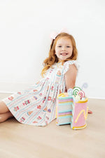 Mila & Rose ® Birthday Cakes Flutter Sleeve Twirl Dress - 