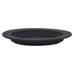 Three Little Tots Black Collapsible Bowl for Travel or Home - 