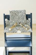 Little Joy Co. Black Dots Cushion for the Stokke Tripp Trapp Highchair - Everetts Place Boutique - 