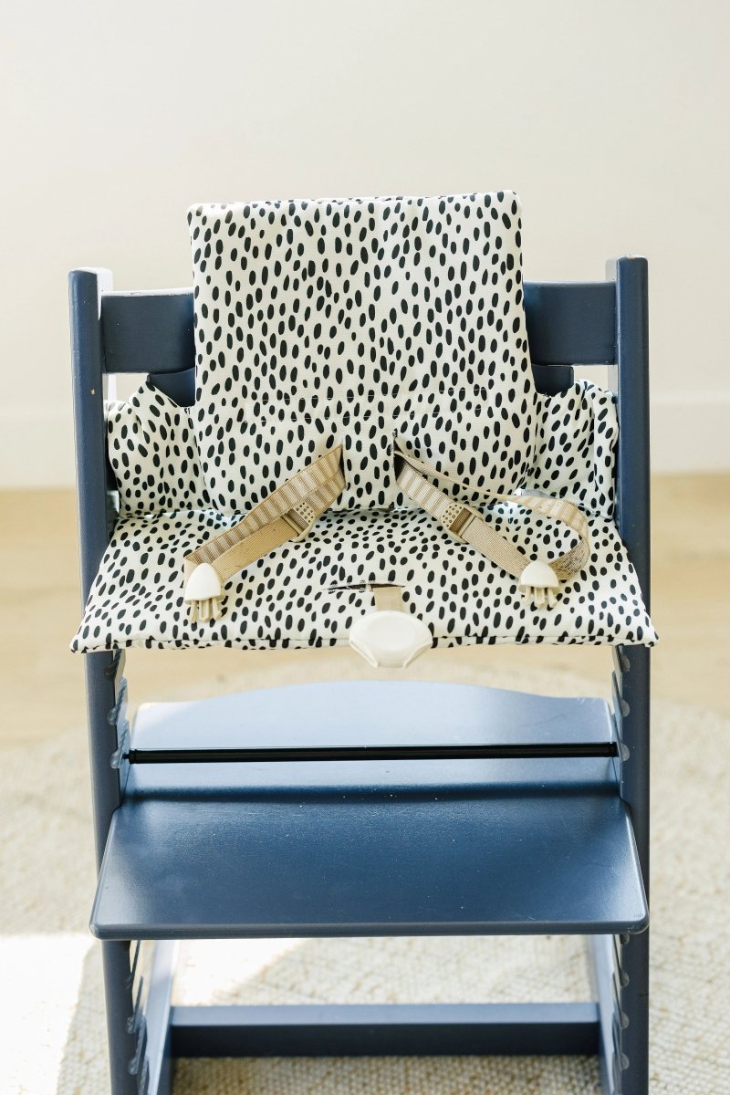 Little Joy Co. Black Dots Cushion for the Stokke Tripp Trapp Highchair - Everetts Place Boutique - 