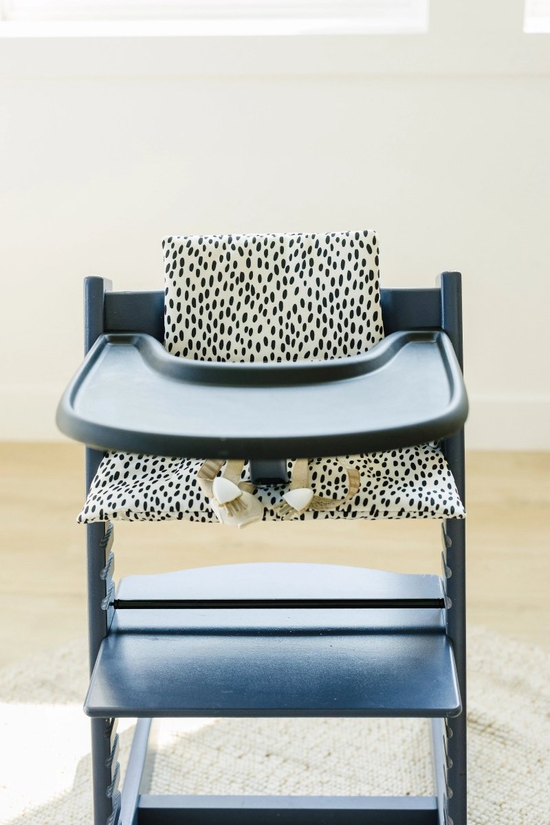 Little Joy Co. Black Dots Cushion for the Stokke Tripp Trapp Highchair - Everetts Place Boutique - 