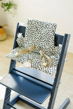 Little Joy Co. Black Dots Cushion for the Stokke Tripp Trapp Highchair - Everetts Place Boutique - 