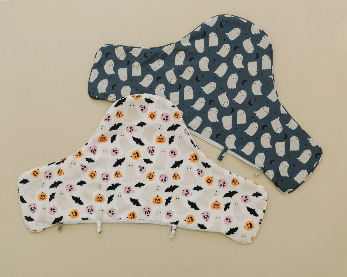 Little Joy Co. Black Ghost Print IKEA Antilop Cushion Cover - Everetts Place Boutique - 