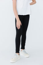 Mila & Rose soft black baby leggings