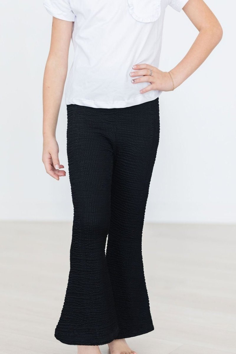 Mila & Rose ® Black Scrunchy Bells by Mila and Rose for Kids Fashion - Everetts Place Boutique - 