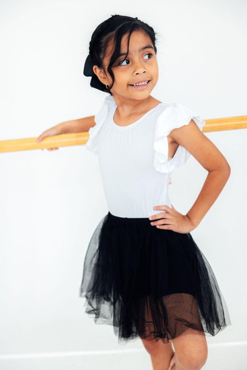 Mila & Rose ® Black Tutu Shorts For Girls By Mila Rose Dancewear Line - Everetts Place Boutique - 