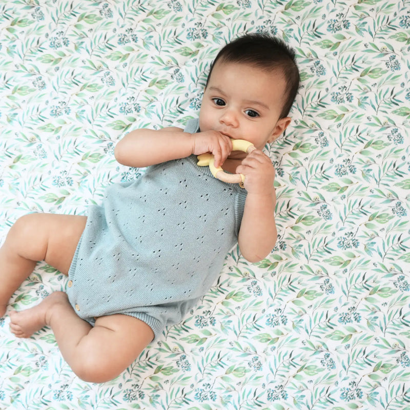 GooseWaddle Super Soft Play Mats - Cotton and Super Soft Quilted (Reversible) Goosewaddle® | Newborn Baby Blankets Toys Teethers Bibs & More