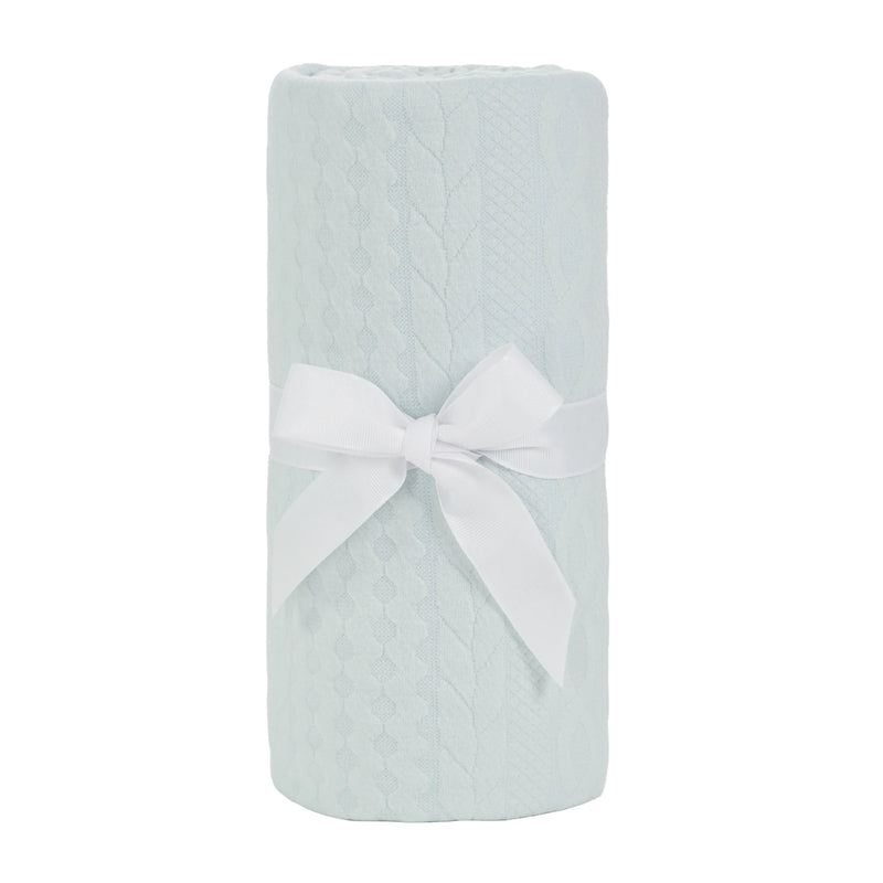 Sealy Baby Knit Blanket - Eucalyptus Mint Goosewaddle® | Newborn Baby Blankets Toys Teethers Bibs & More