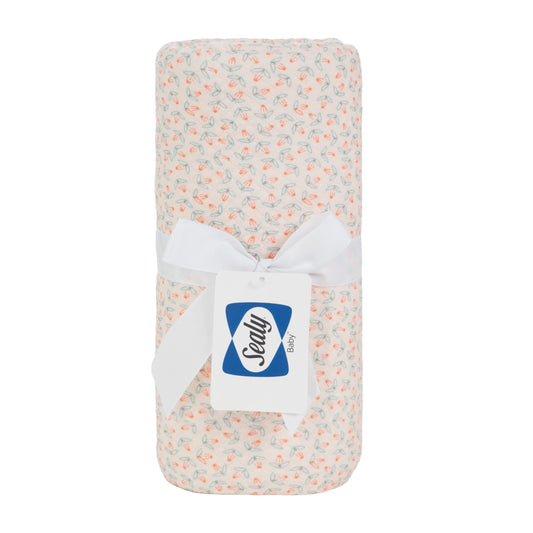 Sealy Baby Printed Knit Blanket Blossom.