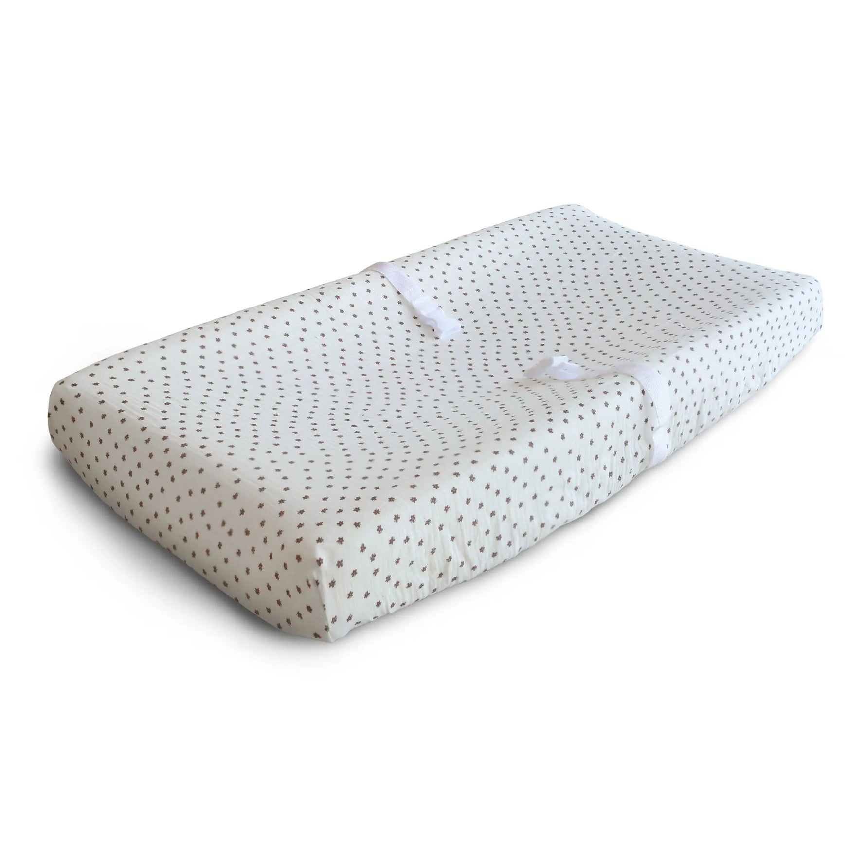 Mushie Extra Soft Muslin Changing Pad Cover 100 Percent Cotton Breathable and Cozy Design - Baby & Toddler > Diapering > Changing Mat & Tray Covers Changing Pad Cover