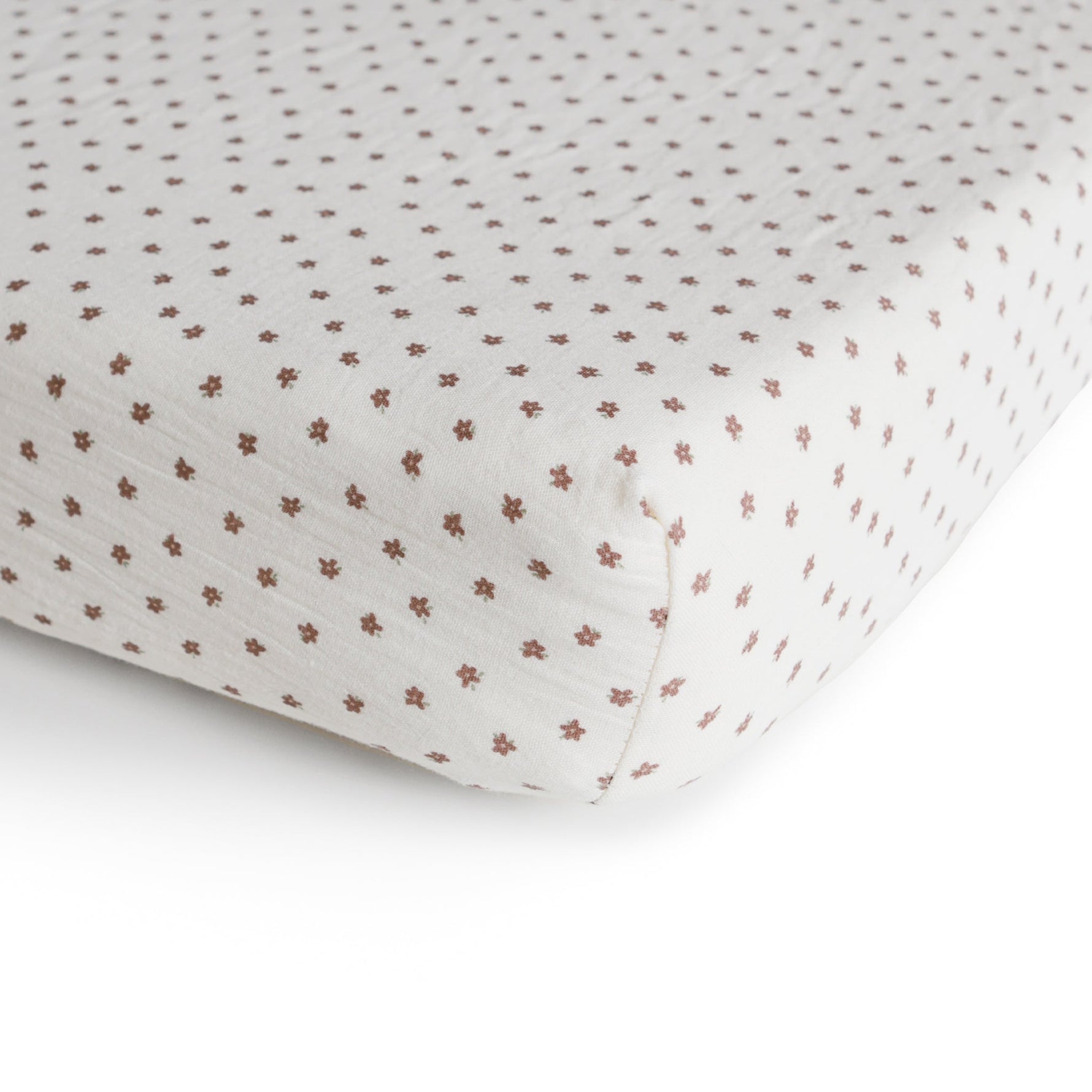 Mini Muslin Crib Sheet by Mushie