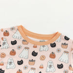 Dreamlet Blossom and Boo Bamboo Viscose Long Sleeve Pajama Set - Apparel & Accessories > Clothing > Baby & Toddler Clothing > Baby & Toddler Sleepwear Two Piece PJs