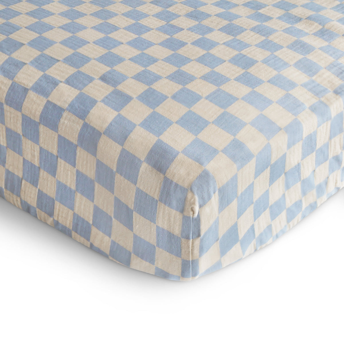 Extra Soft Muslin Crib Sheet by Mushie