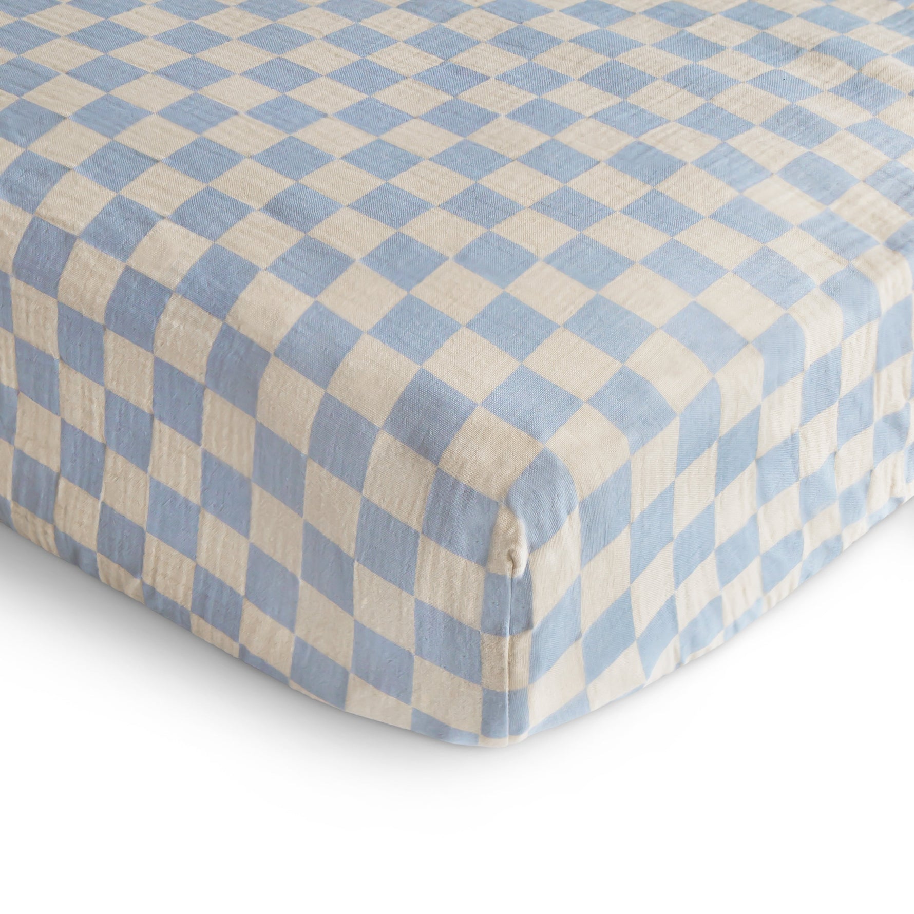 Extra Soft Muslin Crib Sheet by Mushie