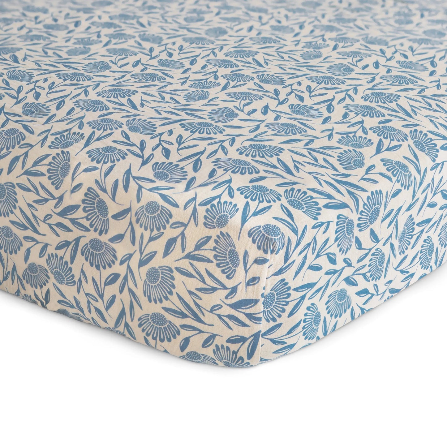 Extra Soft Muslin Crib Sheet for Baby 100% Cotton Breathable and Cozy Mushie