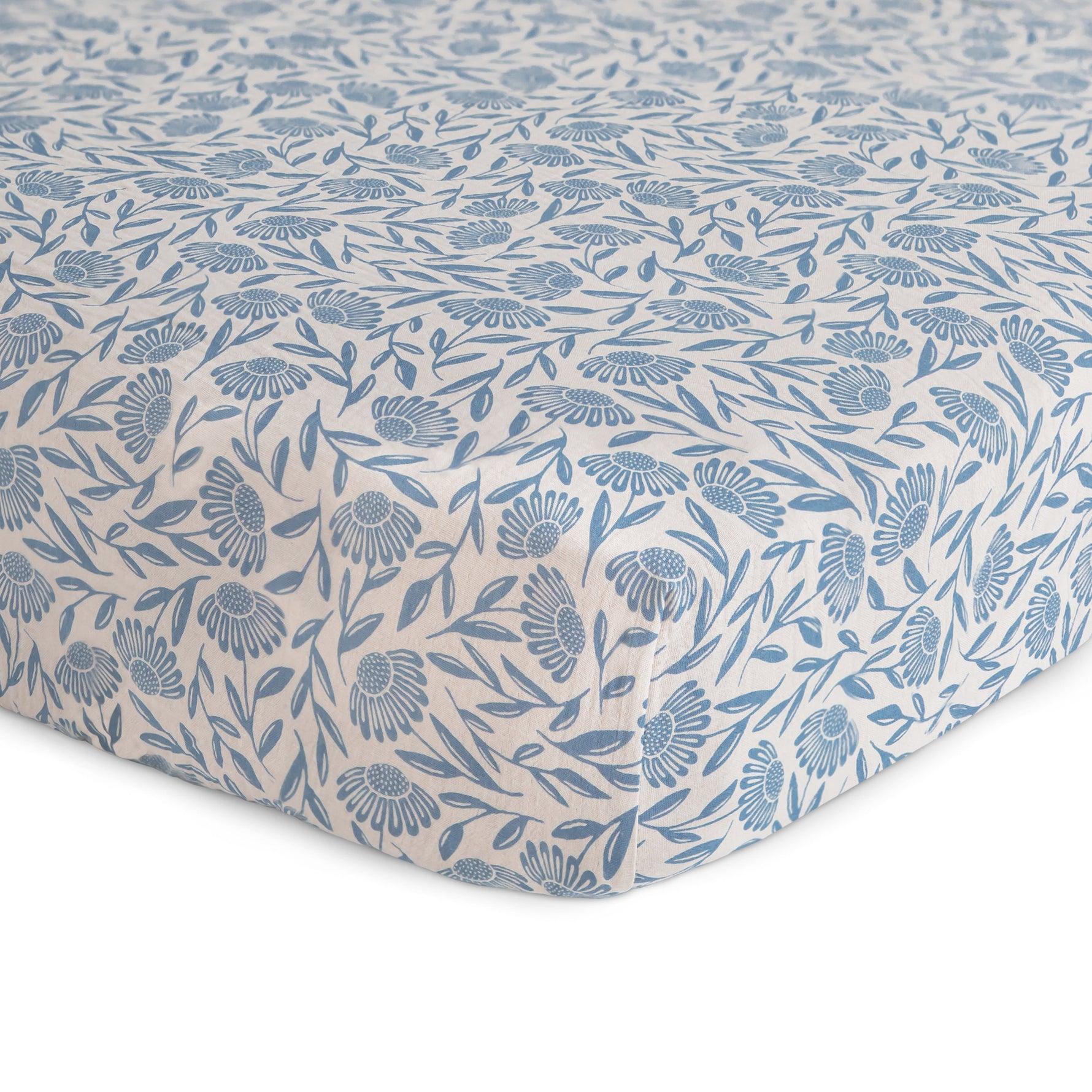 Extra Soft Muslin Crib Sheet by Mushie