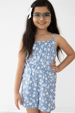 Mila & Rose ® Bluebell Strappy Play Romper for Kids Mila and Rose - Everetts Place Boutique - 
