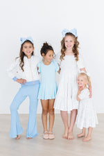 Bluebird Short Sleeve Twirl Leotard For Little Dancers Mila & Rose ® Everetts Place: Online Boutique