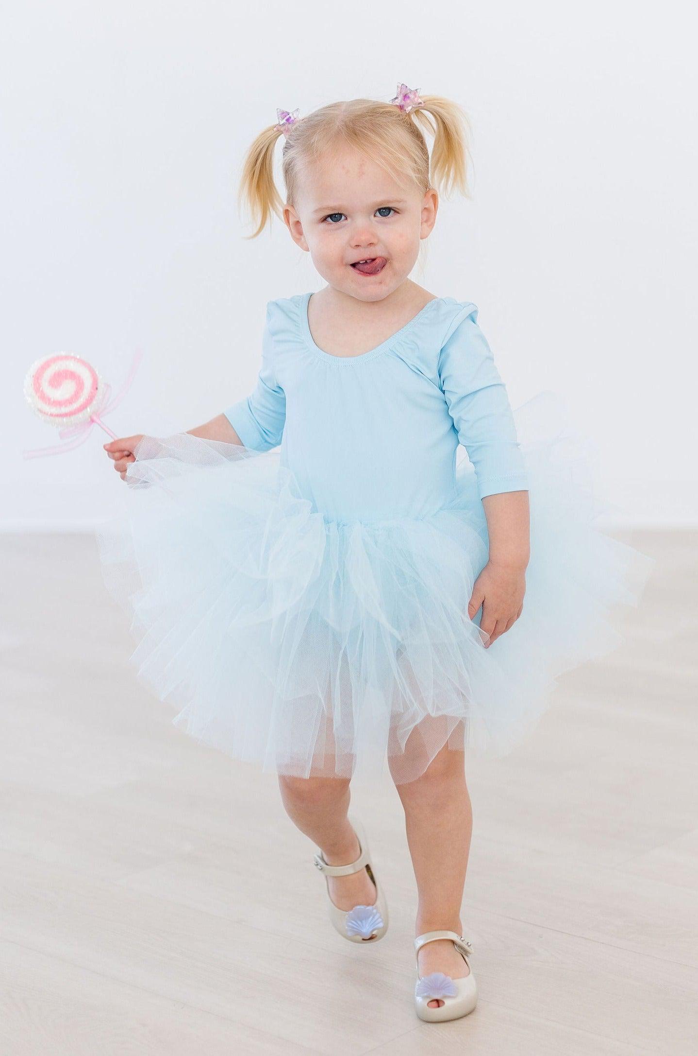 Bluebird Three Quarter Tutu Leotard For Girls Ballet Dance Mila & Rose ® Everetts Place: Online Boutique