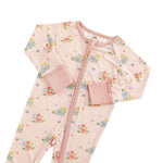 Dreamlet Blush Bloom (Convertible Zip Footies) - 
