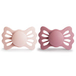 Mushie Frigg Lucky Symmetrical Silicone Pacifier 2 Pack for 6 to 18 Months - Baby & Toddler > Baby Health > Pacifiers & Teethers SILICONE FRIGG PACIFIERS