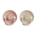 FRIGG Rope Silicone Pacifier 2-Pack by Mushie