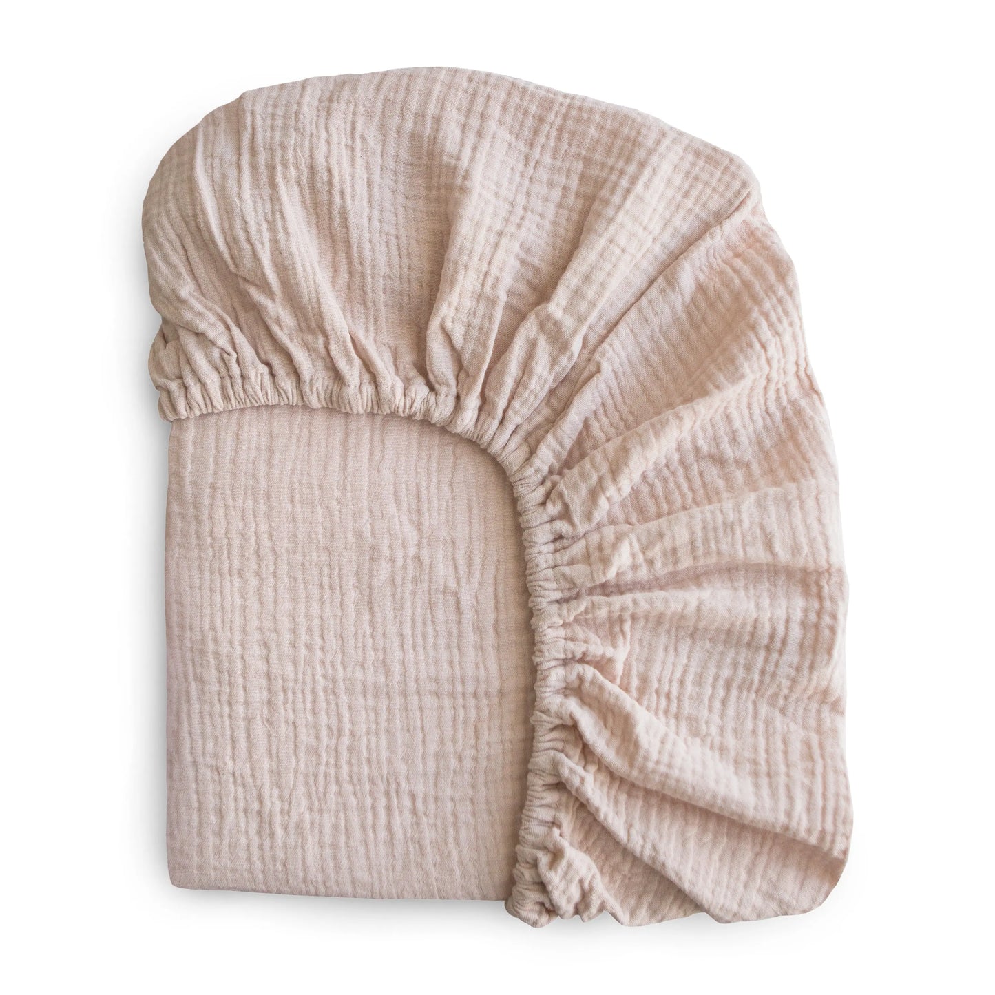 Extra Soft Muslin Crib Sheet for Baby 100% Cotton Breathable and Cozy Mushie