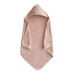 Mushie Organic Cotton Baby Hooded Towel Soft and Absorbent for Cozy Cuddles - Baby & Toddler > Baby Bathing Hooded Towel