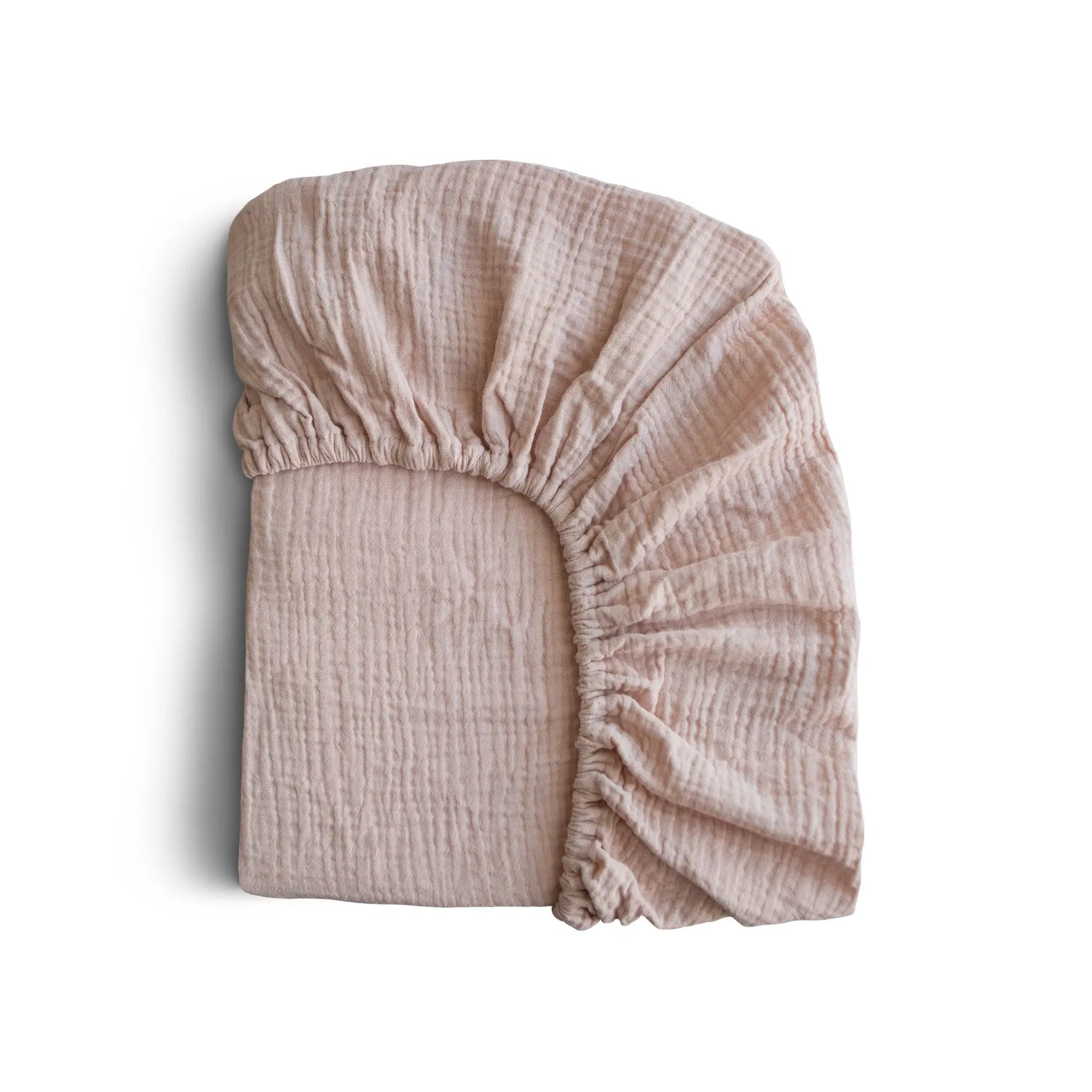 Mushie Mini Muslin Crib Sheet 100 Percent Cotton Extra Soft Breathable Fabric - Home & Garden > Linens & Bedding > Bedding mini crib sheet