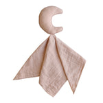 Mushie Moon Lovey Blanket Made from 100 Percent Organic Cotton for Babies and Toddlers - Home & Garden > Linens & Bedding > Bedding > Blankets blankets