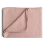 Mushie Ribbed Baby Blanket Made From Soft Organic Cotton - Baby & Toddler > Swaddling & Receiving Blankets > Receiving Blankets Blanket
