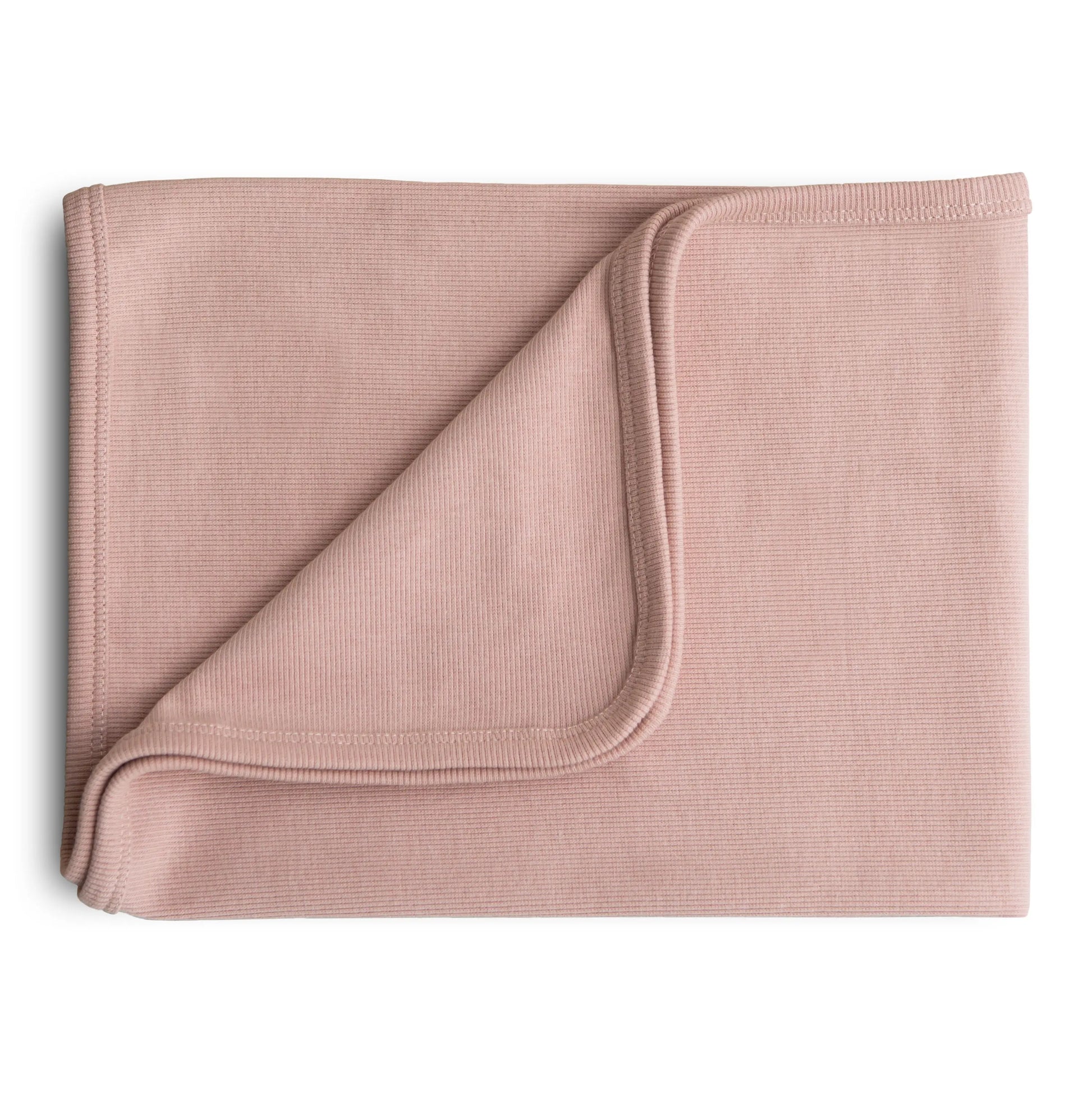 Ribbed Baby Blanket Made From Soft Organic Cotton Mushie