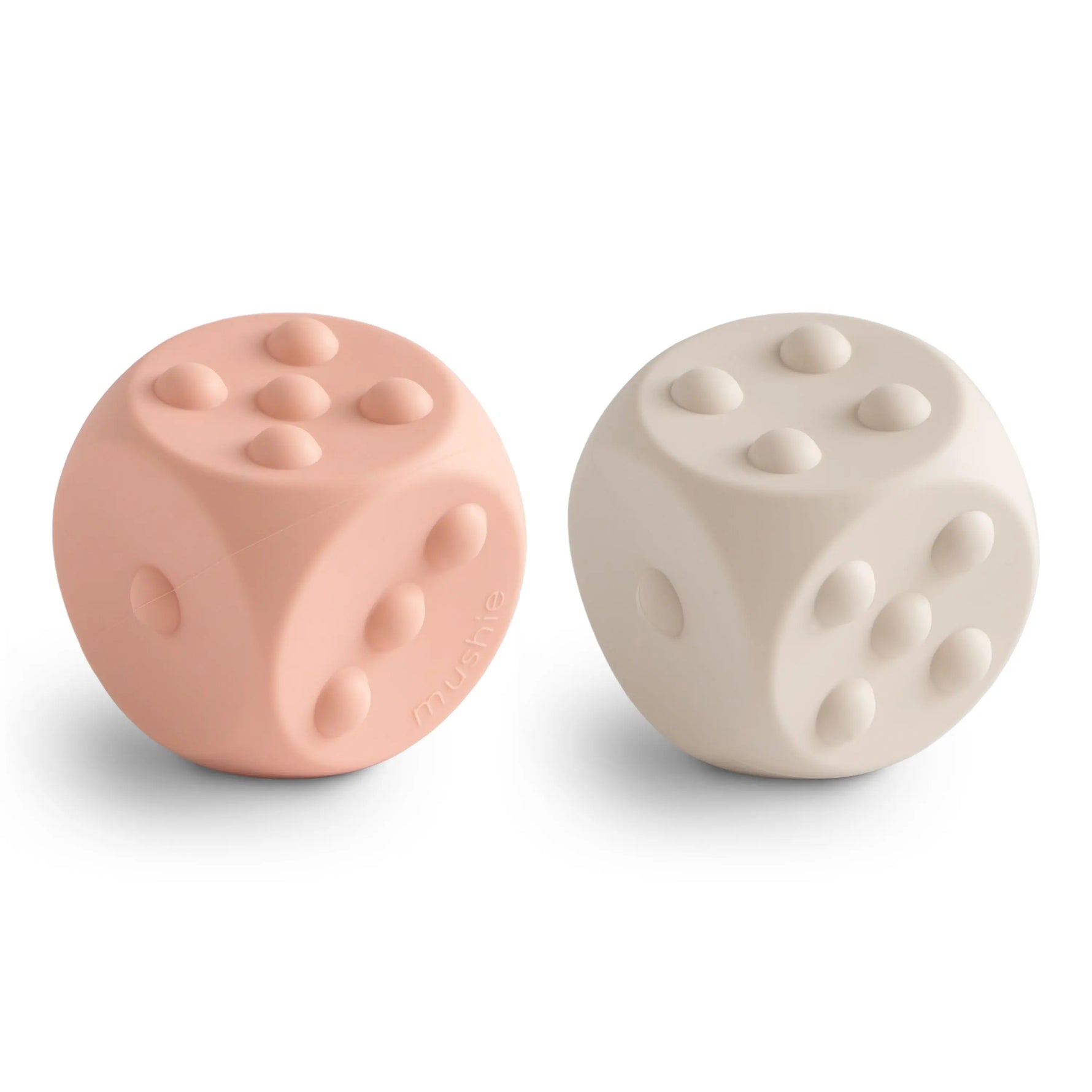 Mushie Mushie Dice Press Toy for Fine Motor Skill Development and Learning - Baby & Toddler > Baby Toys & Activity Equipment > Baby Activity Toys Press Toy