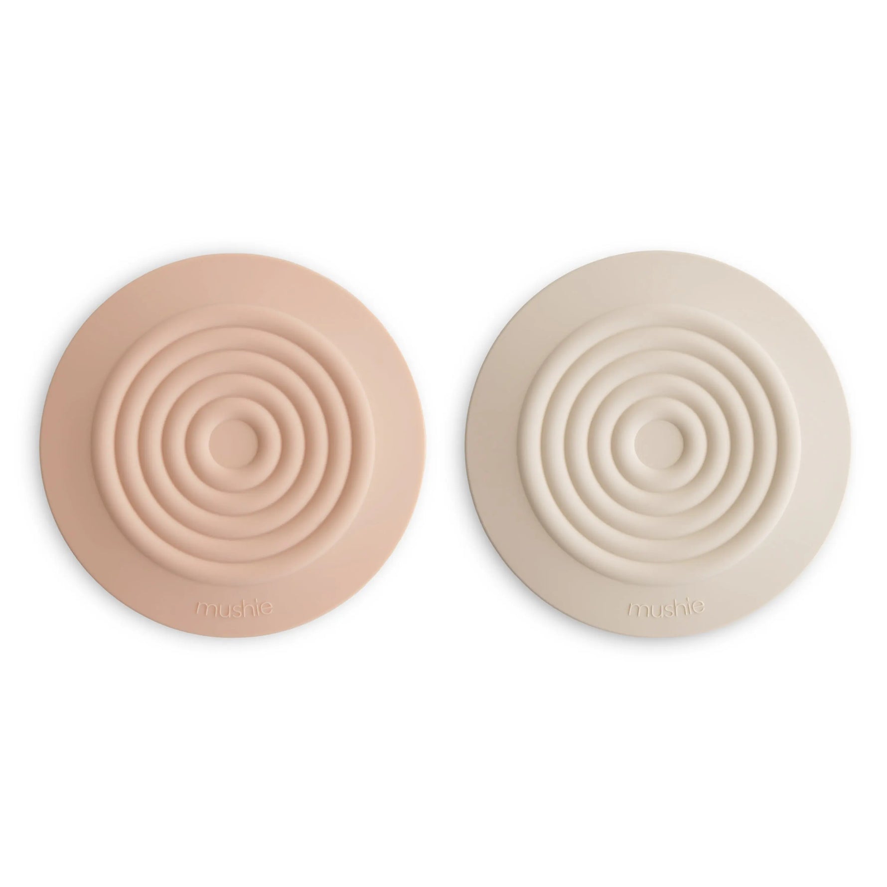 Mushie Silicone Bathtub Drain Stopper Set of 2 Flexible Water Seal Covers - Baby & Toddler > Baby Bathing Drain Stopper