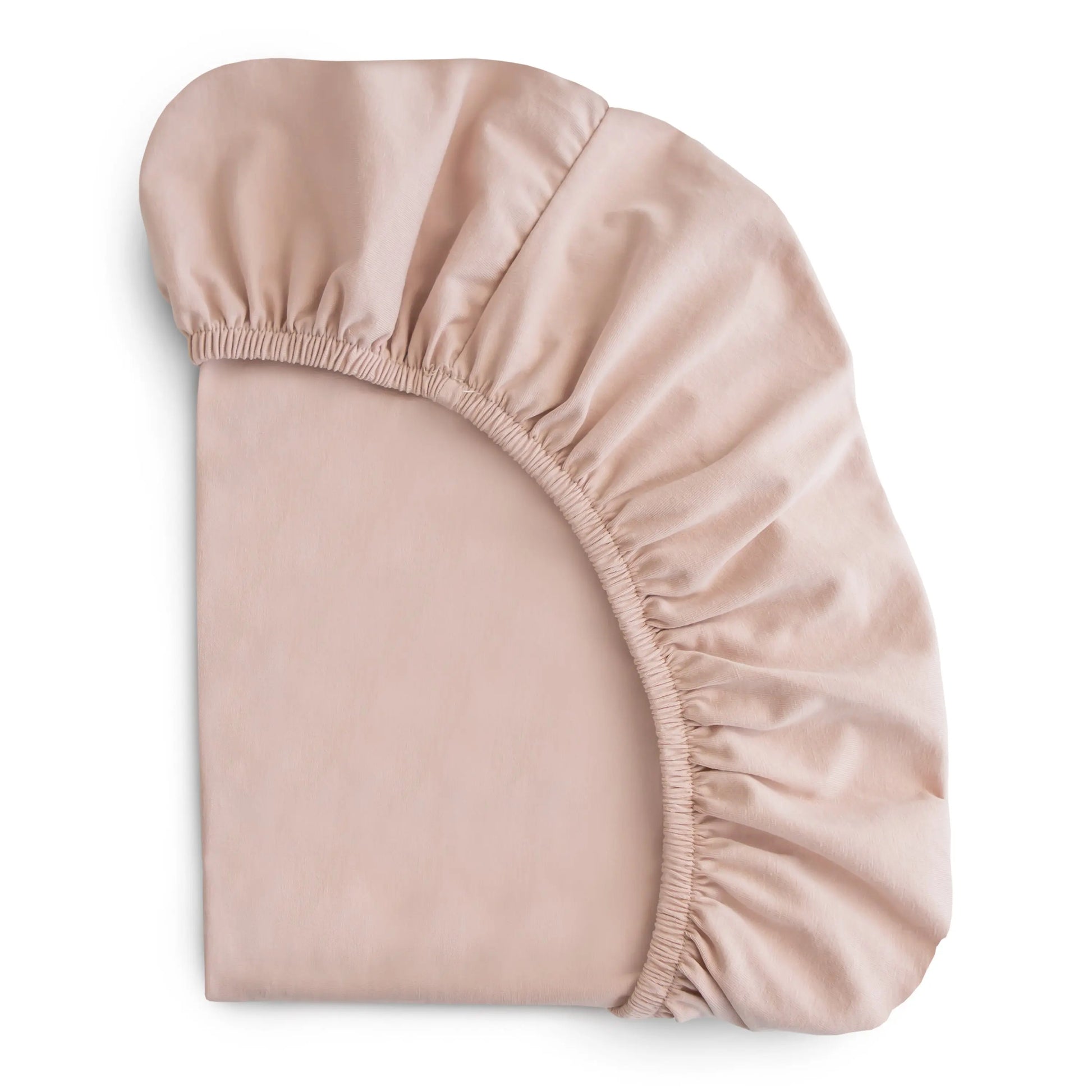 Stretchy Organic Cotton Bassinet Sheet for Babies with Fully Elastic Edges Mushie
