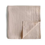 Mushie Organic Cotton Muslin Swaddle Blanket for Baby Cuddling and Nursing - Baby & Toddler > Swaddling & Receiving Blankets Swaddle