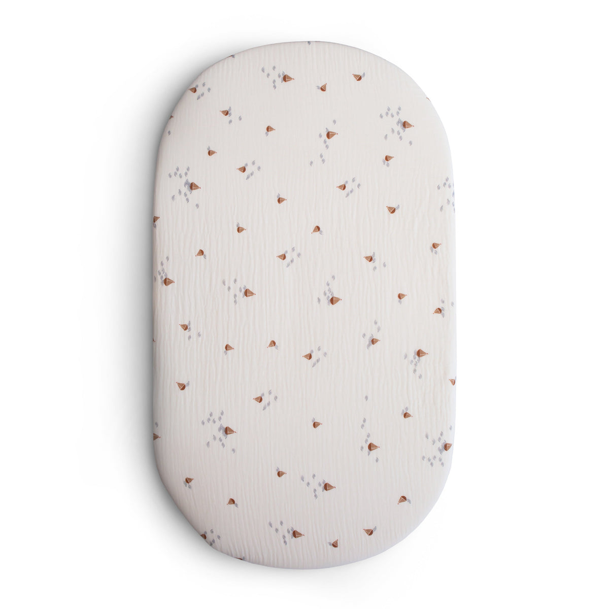 Extra Soft Bassinet Muslin Crib Sheet by Mushie at Everetts Place