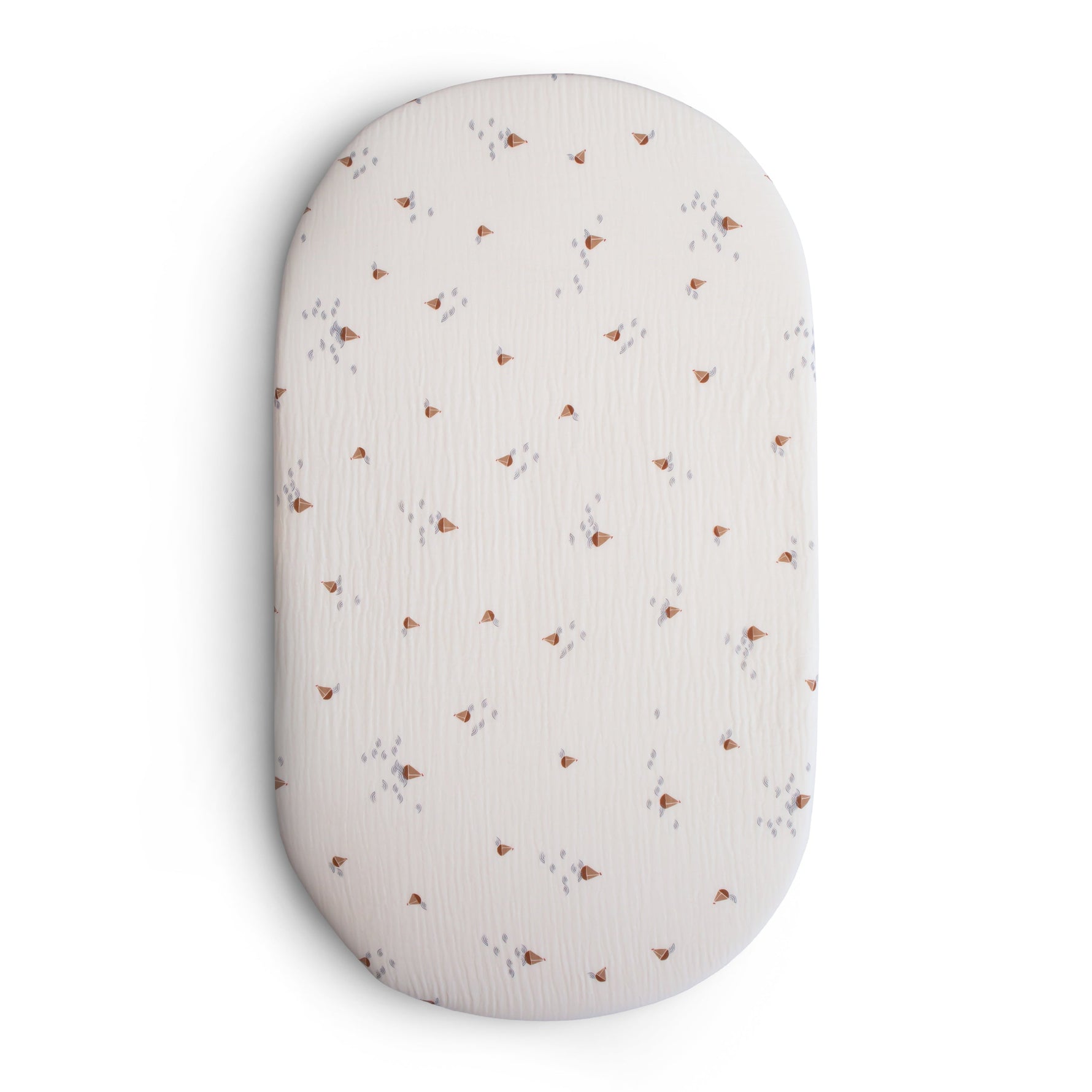 Extra Soft Bassinet Muslin Crib Sheet by Mushie at Everetts Place