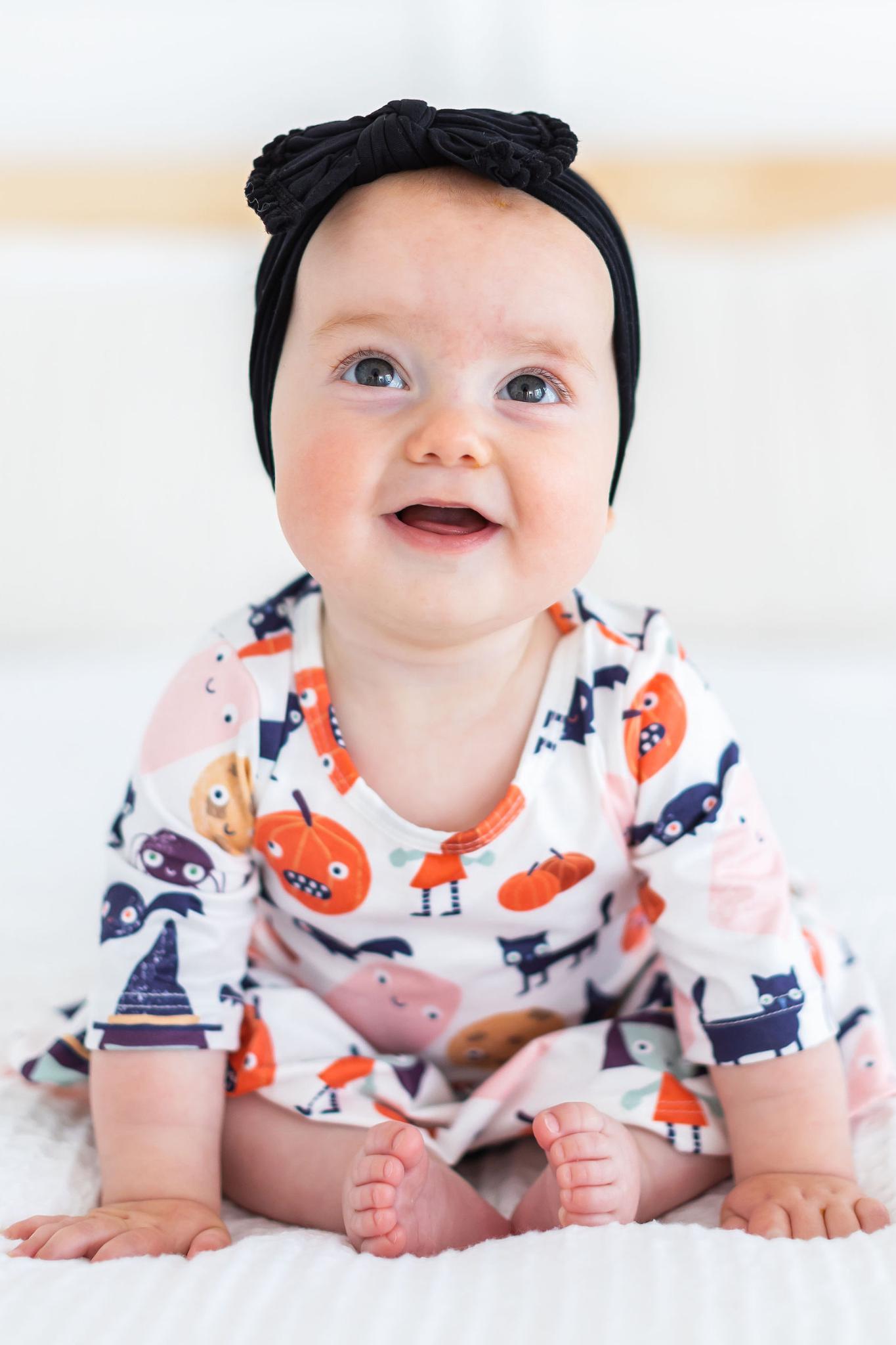 Boo Crew Twirl Baby Bodysuit Snap Closure Mila Rose Mila & Rose ® Everetts Place: Online Boutique