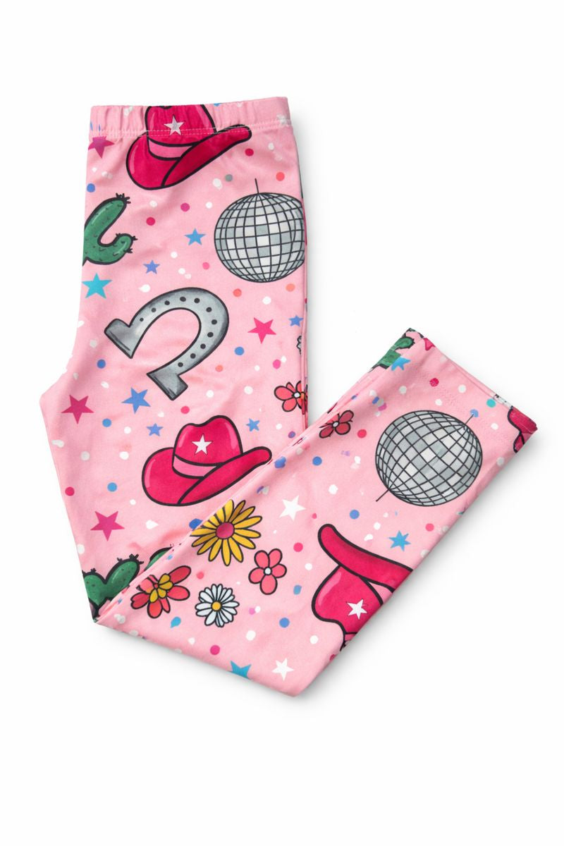 Mila & Rose organic baby Boots & Bling leggings
