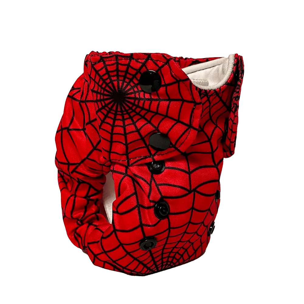 Born Smart 2.0 - Sticky Bandit - Red, Spider-Man, Plaid, Tartan, Bag | Everetts Place