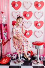 Mila & Rose ® Bouquet Beauty Twirl Dress Pockets Three Quarter Sleeve - Apparel & Accessories > Clothing > Dresses Twirl Pocket Dress 3/4
